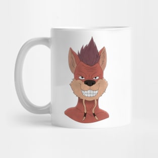 Anthro fox face Mug